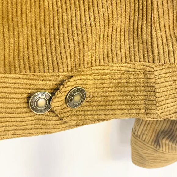 Zac & Rachel Brown Corduroy Trucker Jacket Women's Plus Size M Button Up - Picture 4 of 8